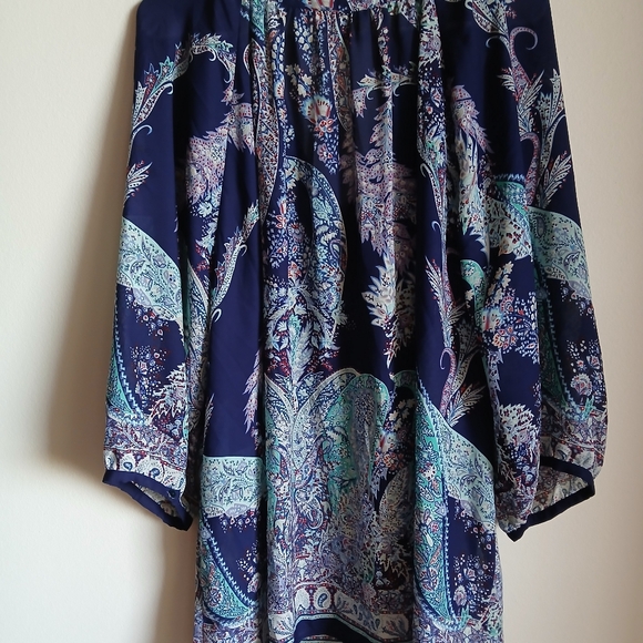Pretty Roz & Ali Women’s 3/4 Sleeve Blouse 3X V Neck - Picture 7 of 10